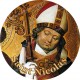 Bougies 3 jours - Blanches - "Saint Nicolas" - 20 pièces