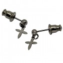 Boucles d'oreilles Croix Mini