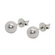 Boucles d'oreilles Perles Blanches - Argent 925