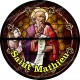 Bougies 3 jours - Blanches - "Saint Mathieu" - Demi palette