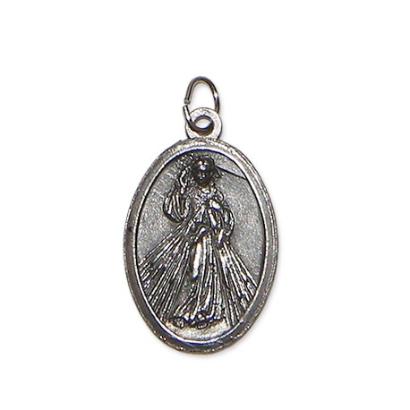 Médaille du Christ Miséricordieux et Sacré cœur de Jésus