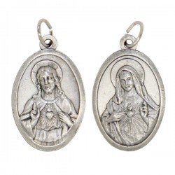 Médaille du Sacré cœur de Jésus et Marie