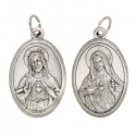 Médaille du Sacré cœur de Jésus et Marie