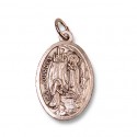 Medalla de la Virgen María y la aparición de Lourdes