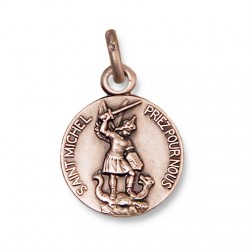 Médaille de Saint Michel 14 mm - Argent 925