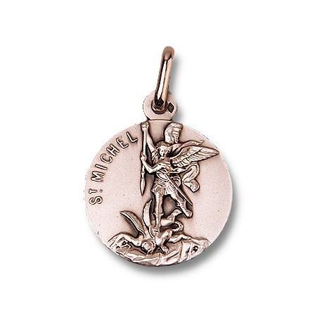 Médaille de Saint Michel 18 mm - Argent 925