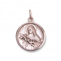 Médaille de Sainte Thérèse 18 mm - Argent 925