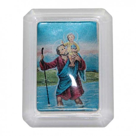 Saint Christophe plaque magnétique