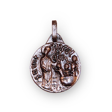 Médaille de Saint Nicolas 14 mm