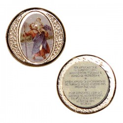 St. Christopher magnetic plate