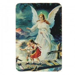 Magnetic plate for fridge of The Guardian Angel