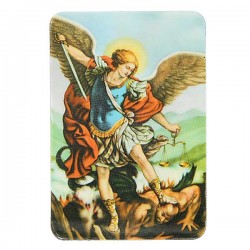 Magnetic plate for fridge of Saint Michael