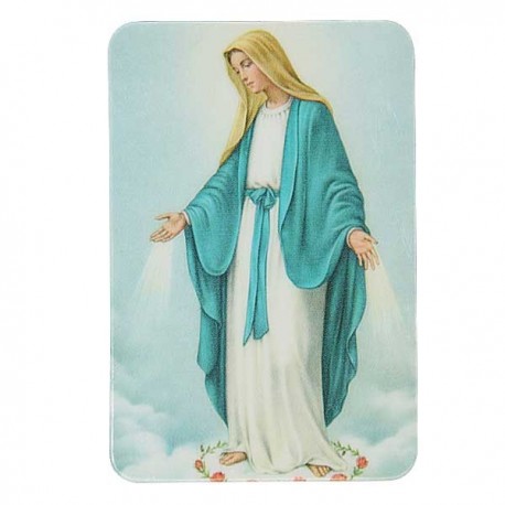 Plaque frigo de l'Apparition Lourdes 