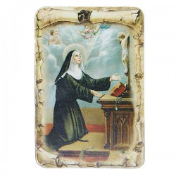 Magnetplatte an den Kühlschrank mit Heilige Rita