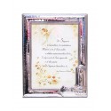 Photo Frame Baptism - in Silver - 13 x 18 cm