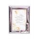 Cadre Photo Communion - en Argent - 9 x 13 cm