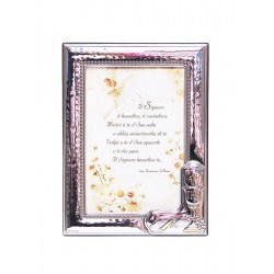 Cadre Photo Communion - en Argent - 9 x 13 cm