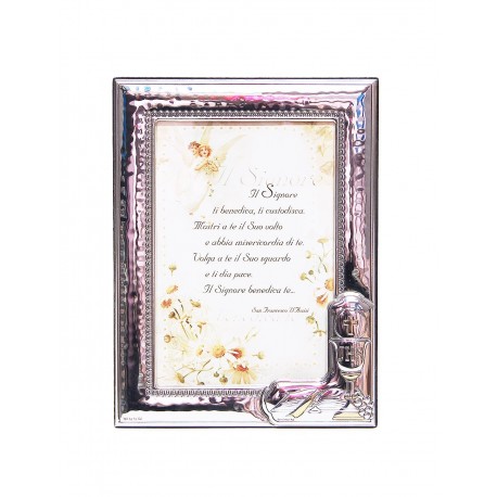 Cadre Photo Communion - en Argent - 9 x 13 cm