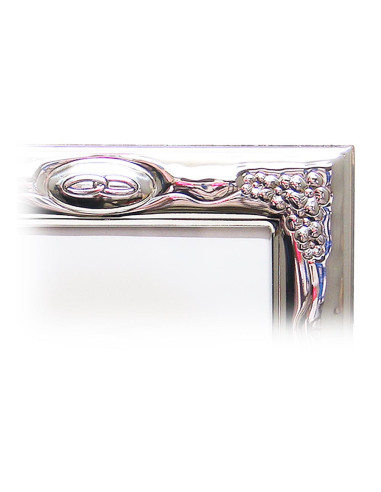 Cadre Photo Mariage - en Argent - 9 x 13 cm
