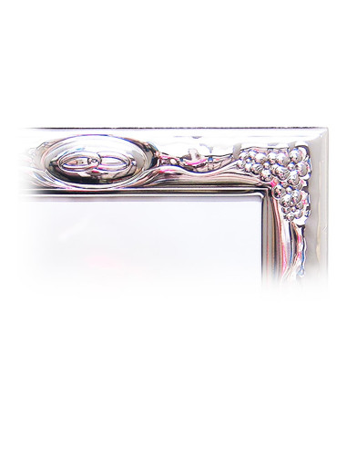 Cadre Photo Mariage - en Argent - 13 x 18 cm