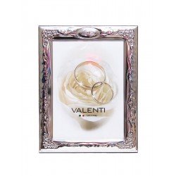 Photo Frame wedding anniversary 25 years - in silver - 13 x 18 cm