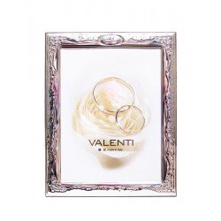 Photo Frame wedding anniversary 25 years  - in silver - 18 x 24 cm