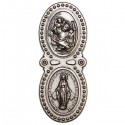 Saint Christophe - Vierge Miraculeuse - magnétique frigo 