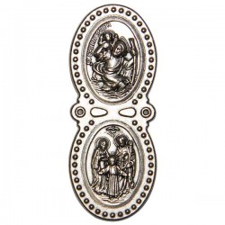 Saint Christopher and Holy Family - magnetische koelkast