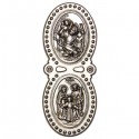 Saint Christopher and Holy Family - magnetic fridge
