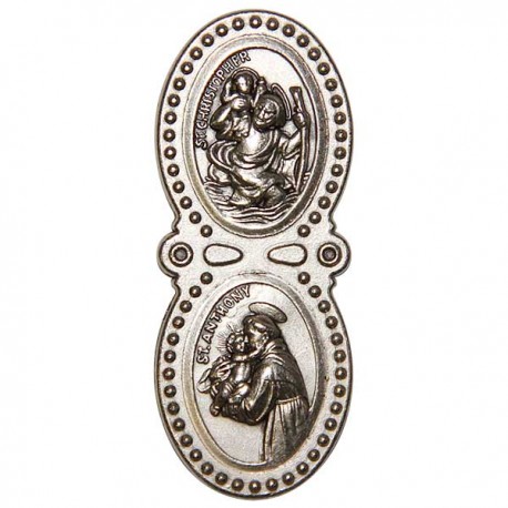 Saint Christophe et Saint Antoine - magnétique frigo 