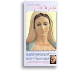 Chapelet médité pour la paix