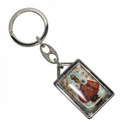 Kleiner Jesus von Prag Keychain - rechteckig