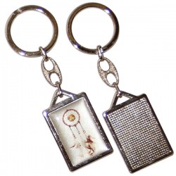 Dream Catcher Sleutelhanger - Rechthoekig