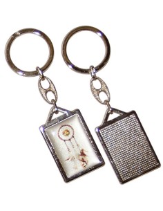 Dream Catcher Keychain - Rectangular