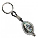 Keyring Banneux ND - White Resin