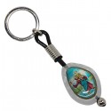 Sleutelhanger van Saint Christophe - White Resin