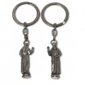 Schlüsselanhänger Heilige. Padre Pio - Statue