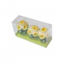 Bougie en forme de Fleurs Jonquilles  - Tea Light