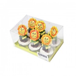 Bougie en forme de Tournesol  - Tea Light