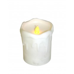 Bougies pour batteries - couleur blanc