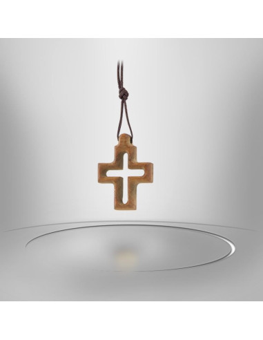 Collier Cordon Cœur oeil de Sainte Lucie 