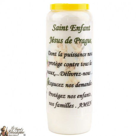 Bougies Neuvaines de Saint Joseph prière Français - Modèle 1 