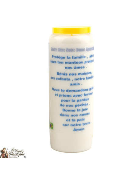 Bougies Neuvaines de Saint Michel prière Français - Modèle 1 