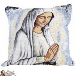 Cushion with Our Lady of Banneux