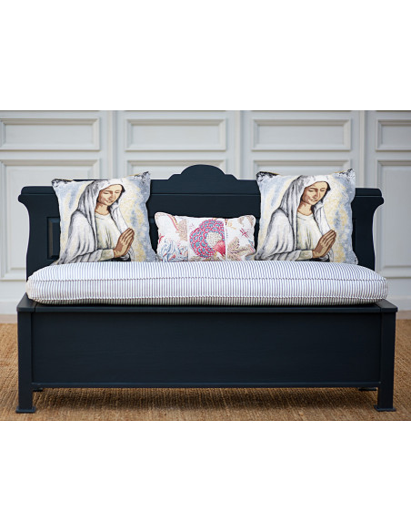 Coussin avec la Vierge Marie de Banneux ND
