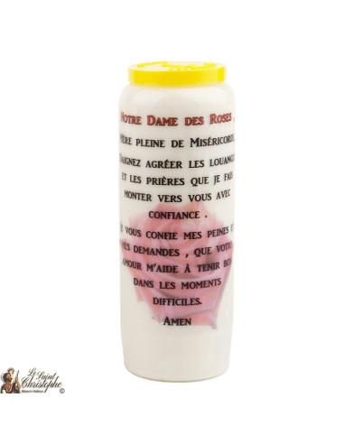 Bougies Neuvaines de Saint prière Français