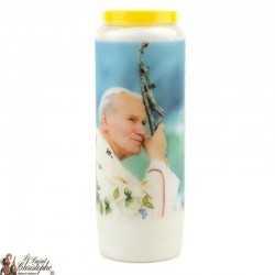 Bougies Neuvaines de Jean Paul II - prière Français