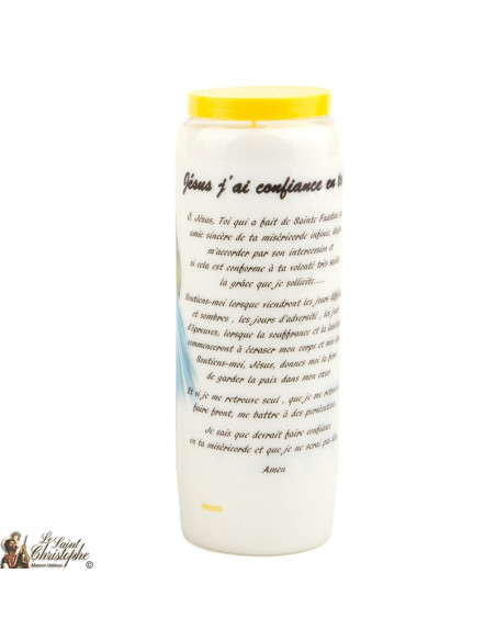 Bougies Neuvaines de Saint prière Français