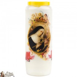 Candles Novenas to Saint rita model 1 - French Prayer