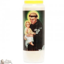 Bougies Neuvaines à Saint Antoine de Padoue - prière Multilingue